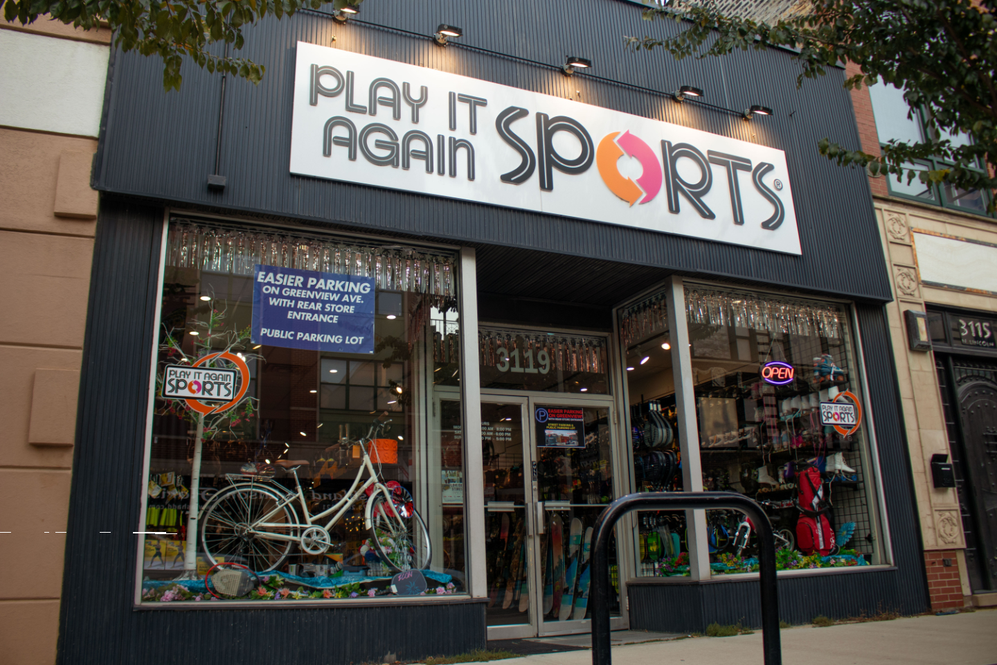 Image of Play It Again Lake View Chicago Store Front